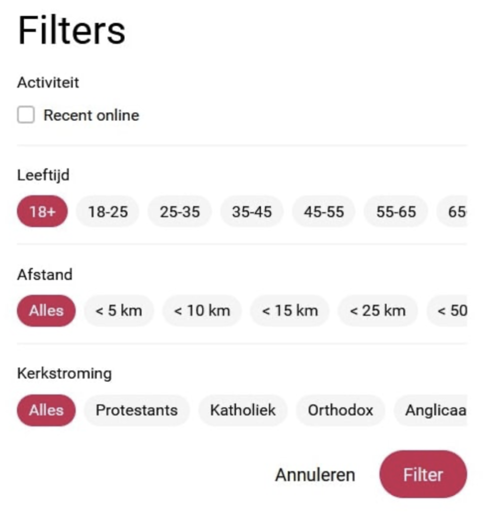 Zoekfilter Soekt